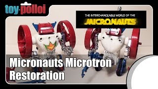 Vitnage Micronauts Microtron restoration  Toy Polloi [upl. by Gabriell729]