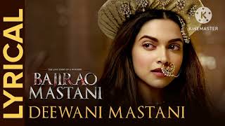 DEEWANI MASTANI SONG bajiraomastani DIPIKA PADUKONE [upl. by Taylor1]