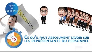 Episode 6  Ce quil faut absolument savoir sur les représentants du personnel [upl. by Eiramana]