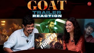 GOAT Trailer Reaction  Vijay  Venkat Prabhu  Yuvan Shankar Raja  English [upl. by Durston]