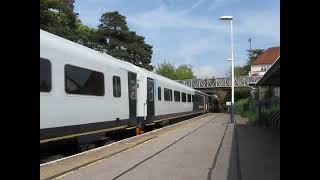 Class 442 passing through New Milton [upl. by Kimmel993]