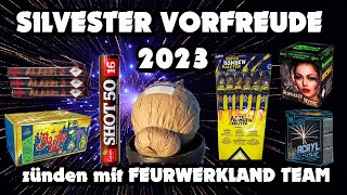 SILVESTER VORFREUDE 202324 I F2F4 zünden mit Feuerwerkland Team [upl. by Adyam]