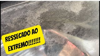 RESSECADO AO EXTREMO restaurando o farol de um Fiat Ideia com vapor de polímero [upl. by Zaob]