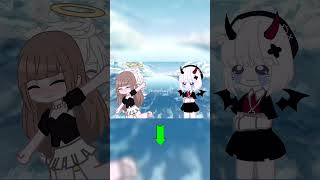 LEFT OR RIGHT ☠☠ gacha gachalife2 gachalife gachameme gachaclub gachaclub2 short [upl. by Kohler]