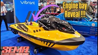 We Made it to SEMA with our TURBO CHARGED Seadoo RXP Engine Bay Revealed [upl. by Noelopan]