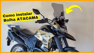 Como instalar passo a passo BOLHA ATACAMA Lander 250 Crosser 150 e Bros 160 [upl. by Ttnerb308]