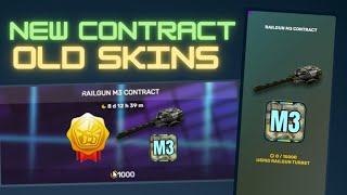 CONTRACT FOR OLD SKINS CONCEPT Tanki Online [upl. by Annazor]