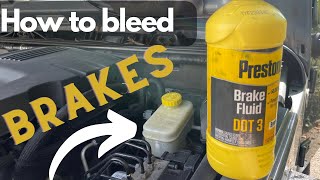 Bleed your brakes at home easy and simple [upl. by Francene]