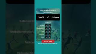 Pafos FC vs FC Astana Today Prediction football predictions bettingtips [upl. by Maggee]