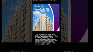 DDA Housing Scheme 2024 Online Registration Starts How to Apply Eligibility Price [upl. by Hedaza]