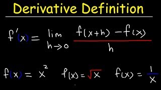 Definition of the Derivative [upl. by Cote921]