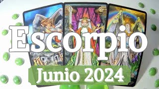 ESCORPIO SE HACE JUSTICIA Tarot Junio 2024 [upl. by Nagaem]