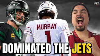 POST GAME REACTION  THE ARIZONA CARDINALS DESTROYED ANY HOPE THE JET MIGHT OF HAD IN 2024 [upl. by Ettecul]