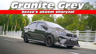 Perodua Bezza Granite Grey Modified by Akeem Sharyzal [upl. by Diet126]