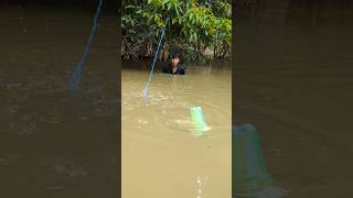 Amazing Hook Fishing Video Big Fish Catchingvideofishvideoshorts [upl. by Ayotal]