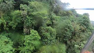 Zipline in Monteverde Costarica 1 [upl. by Shirk208]