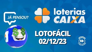 Resultado da Lotofácil  Concurso nº 2969  02122023 [upl. by Seiter]