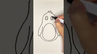 How to Draw a Cute Penguin [upl. by Assile]