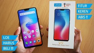 Vivo V9 Unboxing Hands On amp Review Ternyata Begini [upl. by Shultz]