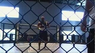 Kevin Randleman Training with the Stroops Takedown [upl. by Aianat447]