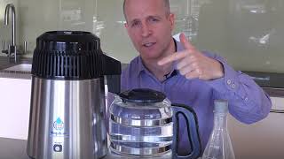 Megahome Water Distiller  1 minute intro to drinking distilled water [upl. by Niar]