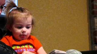 Genius Very Smart Baby Girl Talking  Cute Kid Lilah [upl. by Tiny]