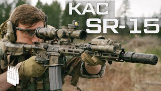 The best fighting carbine ever made Knights Armament SR15 [upl. by Llekcir]