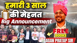 हमारी 3 साल की मेहनत Biggest Announcement 🎁 SSC MATHS Gagan Pratap Sir ssc cgl maths [upl. by Ayhdnas246]