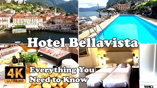 Hotel Bellavista Menaggio Lake Como Italy Everything You Need to Know in 4K [upl. by Ocram414]