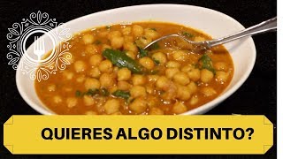 Disfrutas de Sabores Nuevos GARBANZOS AL CURRY [upl. by Nikolaos]