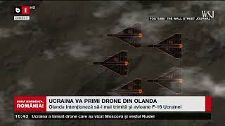 UCRAINA VA PRIMI DRONE DIN OLANDAȘtiri B1TV21 oct 2024 [upl. by Worlock]