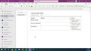 Using OneNote with Outlook tasks [upl. by Eineeuq]