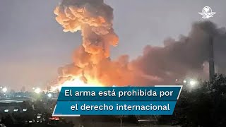 Así es la bomba que quotvaporiza humanosquot y no daña el ambiente que Rusia usa contra Ucrania [upl. by Odirfliw]