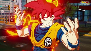 Goku Battle of Gods Moveset Mod in Dragon Ball Sparking ZERO Mods [upl. by Odla]