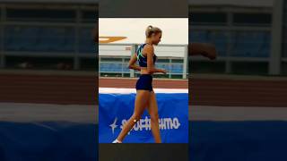 Yuliya Levchenko UKR Womens High Jump 198 cm Slow motion [upl. by Shelman]