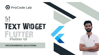 Lecture  13  Essential Widget  Understanding the Flutter Text Widget  A Complete Guide [upl. by Ariik]