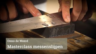 Masterclass Japanse messen slijpen [upl. by Dari27]