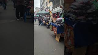 Street market Medellin Columbia [upl. by Lede]