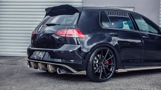 The BEST Splitter Kit for your Volkswagen GOLF 75 GTI by Flow Designs Australia [upl. by Tica]