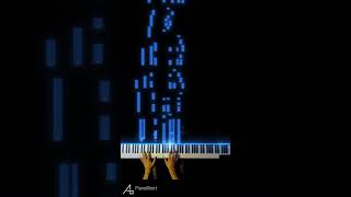 Play Blackbird on Piano 🎹 Beatles Classic shorts [upl. by Aerdnas392]