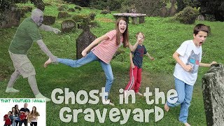 Ghost in the Graveyard Game  24 Hours in a Graveyard Hide and Seek [upl. by Pownall]