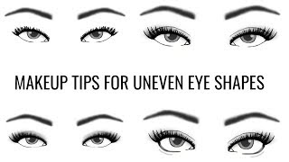 Uneven Eye Shape  How To Apply Eye Makeup  TheMakeupChair [upl. by Casteel]