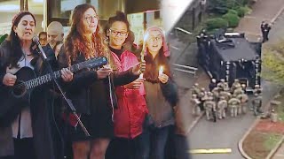 Pittsburgh in Mourning After Gunman Storms Synagogue Killing 11 [upl. by Hillier88]