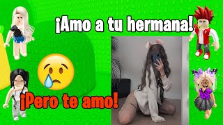 HISTORIAS DE ROBLOX  ¿Qué debería hacer si a mi crush le gusta mi hermana 🥹 [upl. by Colon]