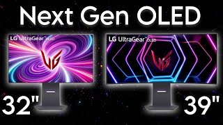 480hz OLED Unveiled LG 32GS95UE 32quot OLED 480hz Gaming Monitor  39quot LG 39GS95QE  27quot LG 27GS95QE [upl. by Pompei]