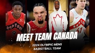 The 2024 Team Canada Mens Olympic Basketball team [upl. by Verile]