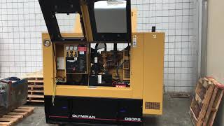 Olympian 60 KW Generator Perkins Diesel Engine Only 167 Hours with Fuel Tank 230 [upl. by Standley26]