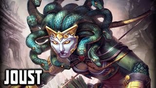 DOMINATION Medusa Damage Build  Medusa Joust 3vs3 Gameplay SMITE [upl. by Frere946]