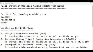 Introduction to TOPSIS [upl. by Caritta]