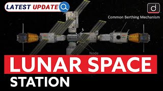 Lunar Space Station  Latest Update  Drishti IAS English [upl. by Rivy196]